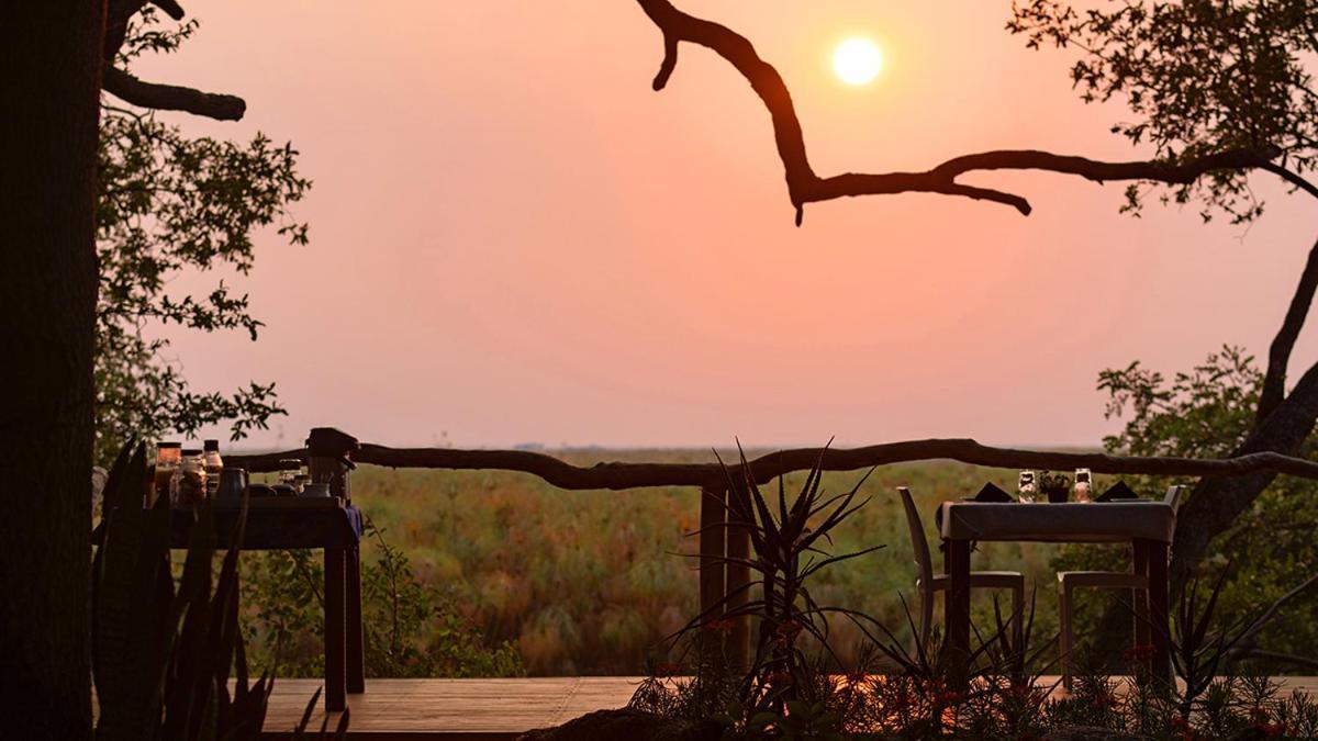 Askiesbos - Samochima Bush Camp Shakawe Buitenkant foto